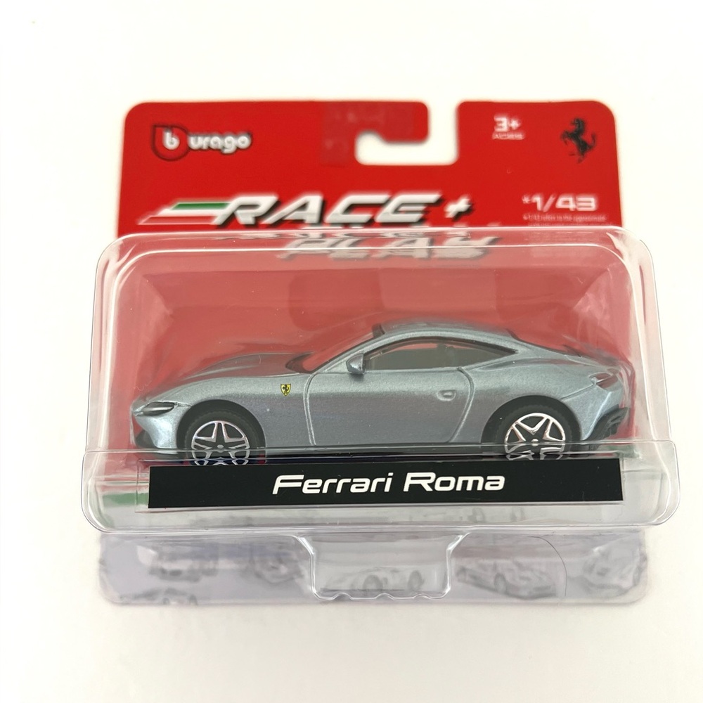 Bburago Red Ferrari Roma  Race + Play 1/43 Official Product 2024